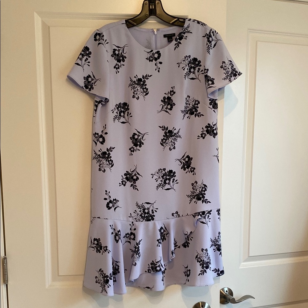 Ann Taylor Lavender Floral Dress